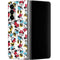 Disney Minnie Mouse Rockin Minnie Pattern Galaxy Z Fold4 5G Skin